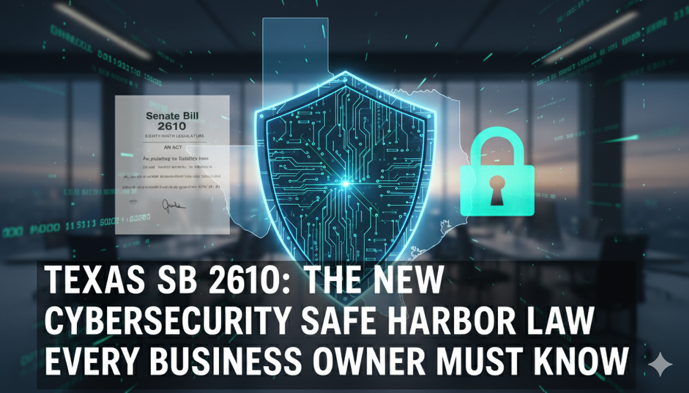 Texas SB 2610: Your Guide to Cybersecurity Compliance from Live Oak IT Partners